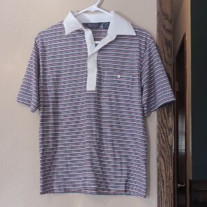 Par Four Men's Sportswear Vinytage Golf Polo Shirt